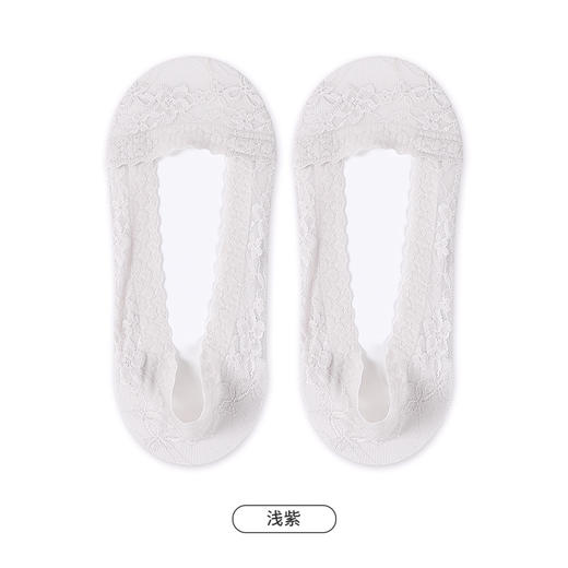 都市丽人简约系列隐形袜女锦纶袜子薄款隐形袜LC4DD9 商品图6