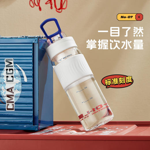 心选丨物生物机战随手杯 650ml 商品图6