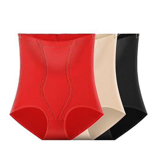 【束住赘肉，塑造好身材】简约高腰收腹裤女，柔软舒适的棉质裆，富有弹性的束身设计，让你的身材美得毫无压力。冰丝塑身打底裤，双层亲肤透气底裆不湿腻！ 商品图4