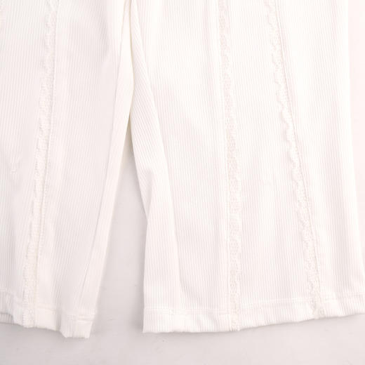 棉果果夏季新品女童冰丝抽条针织七分裤M222201424240 商品图3