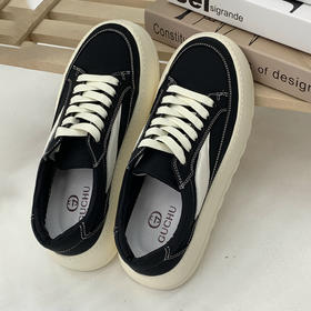 徐太浪时尚拼色流行男鞋布鞋春秋透气潮流百搭低帮系带男生休闲鞋