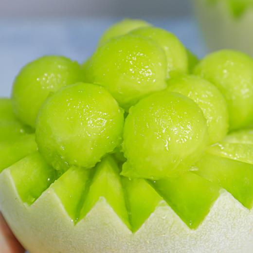 【海南玉菇甜瓜】冰淇淋甜瓜 翡翠瓜肉 香甜绵软 冷藏后风味更佳  4.5斤装 商品图2