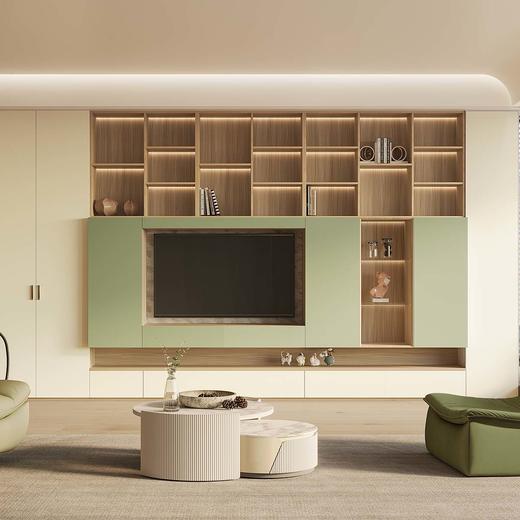 【意向金】顾家家居整装 定制一体化整家 全屋定制 家系·拾光系列定制柜 商品图0