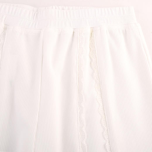 棉果果夏季新品女童冰丝抽条针织七分裤M222201424240 商品图1