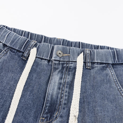 【断码清仓】HX 夏季水洗萝卜牛仔九分裤S210420020101 商品图5