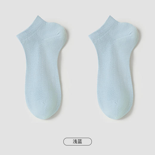 都市丽人都市锋尚简约系列船袜男超薄棉袜子薄款船袜FC4DB7 商品图6