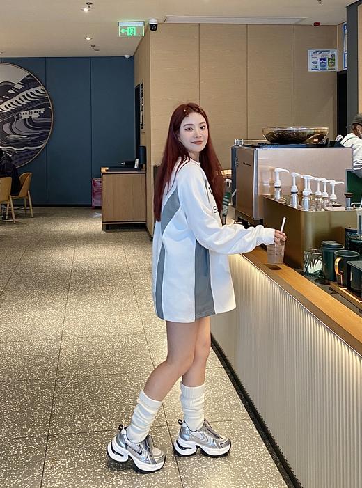 【AITA】时尚做旧增高老爹鞋女复古不规则设计运动休闲鞋 商品图1