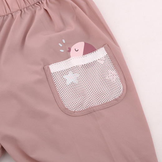 棉果果夏季新品女童防晒速干爽滑弹力梭织九分裤M222208424219 商品图3