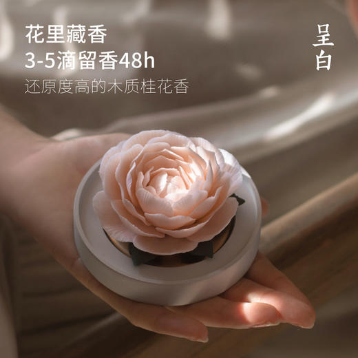 呈白 非遗手捏瓷花香薰礼盒 商品图1