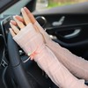 【48小时发货】2024夏防晒袖套女长款蕾丝薄款袖套夏季防紫外线手套女开出车冰丝手臂套 商品缩略图1