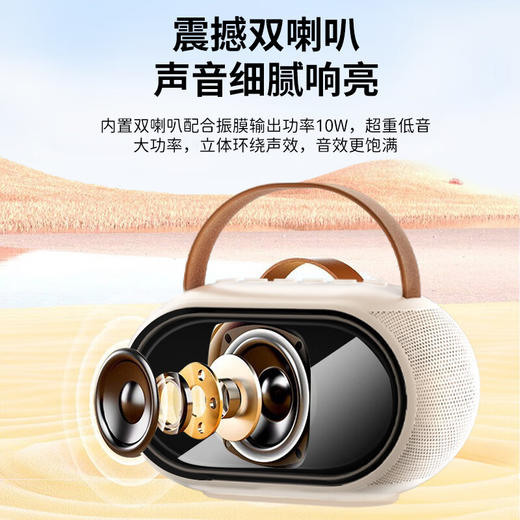 沃品（WOPOW）K歌蓝牙音箱  AP08 商品图3