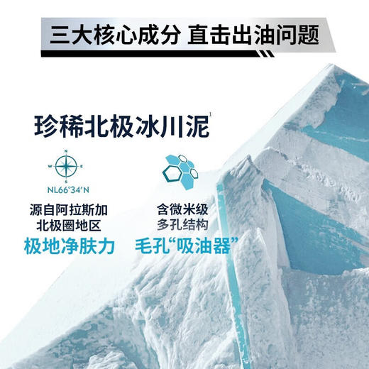 妮维雅 男士控油抗黑头洁面晶露100g 商品图1