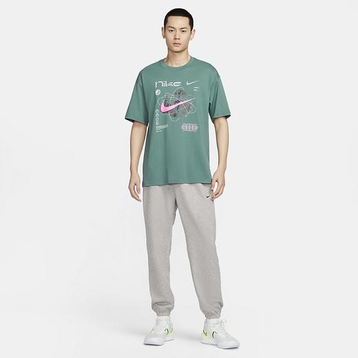 Nike/耐克短袖男上衣夏季跑步训练运动服休闲印花T恤衫FV8419-361 商品图4