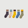 【5双装】迷你巴拉新款男童女童棉弹透气袜子儿童袜 商品缩略图2