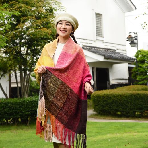 【小鹿純子×結城紬】纯丝大披肩优惠套装+小鹿纯子亲笔信 商品图2