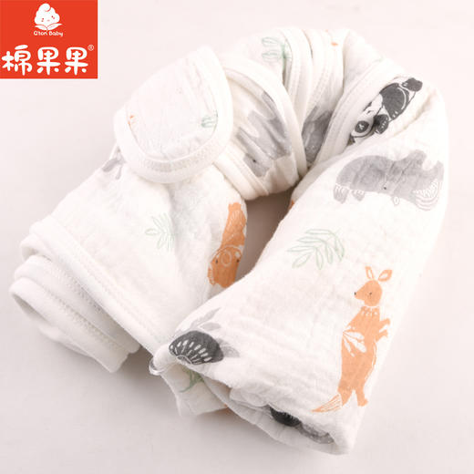 棉果果夏季新品5A抗菌纯棉毯子120*150cmM205552224373 商品图2