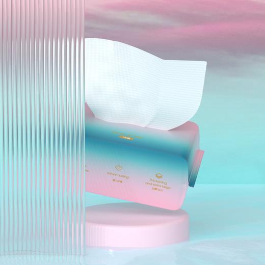 碧芭宝贝云霓棉柔巾湿巾干湿两用100抽 商品图1