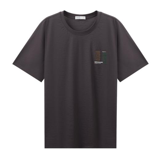 HX 夏季圆领短袖T恤合体S102423044101/02/03 商品图5