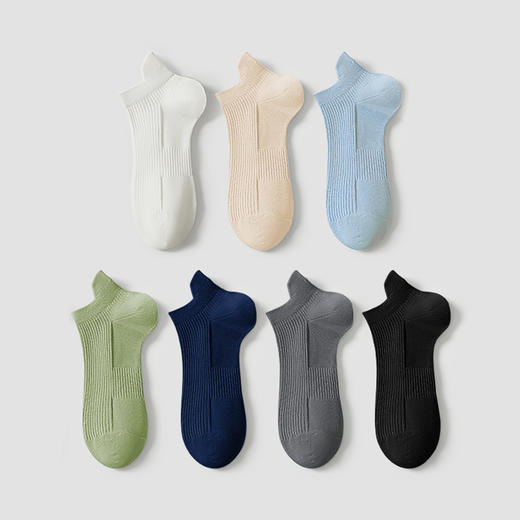 都市丽人都市锋尚休闲系列短筒袜男高含棉袜子中厚短筒袜FC4DA8 商品图1