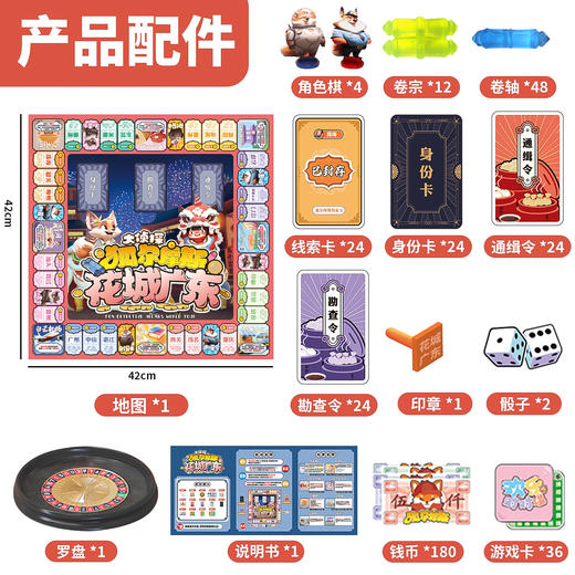 【升级版大富翁 从小培养正确金钱观】狐尔摩斯环球之旅正版大侦探世界之旅游戏棋儿童益智桌游棋牌玩具 商品图3