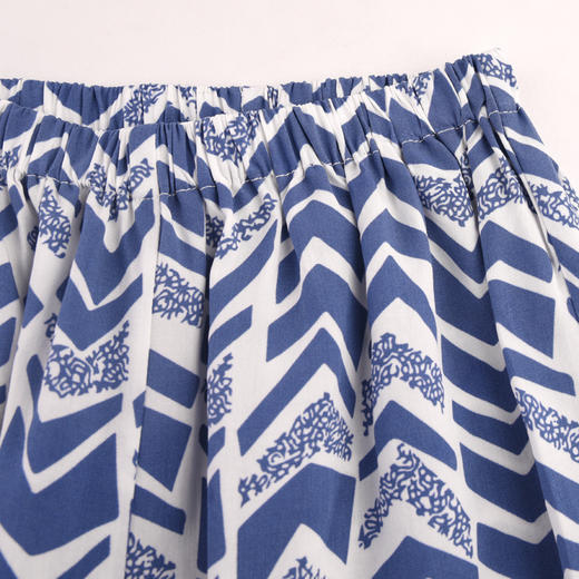 棉果果夏季新品女童爽滑梭织九分裤M222208424214 商品图1