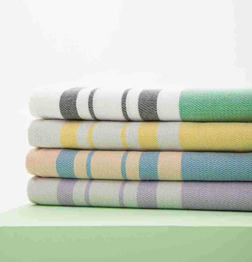 「四款配色！轻奢质感」蕉下航空毯头等舱飞机毛毯 轻奢提花毯加厚抗皱磨毛毯柔软午睡毯沙床上用品居家布艺 商品图2