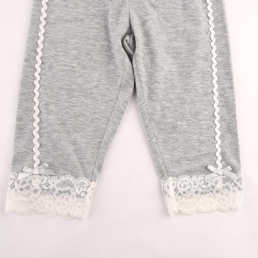 棉果果夏季新品女童提花汗布七分打底裤M222206224239 商品图1