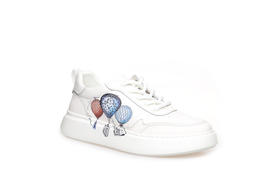 豪麟名鞋奥莱迪嘉男鞋牛皮革休闲鞋DJWTA41MX006白色  原价1960元