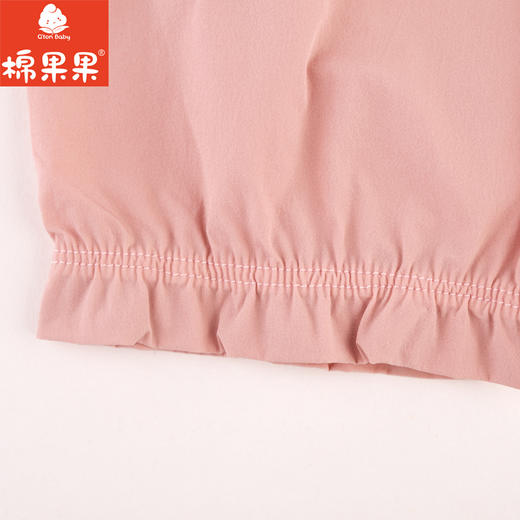 棉果果夏季新品女童防晒速干爽滑弹力梭织九分裤M222208424219 商品图6