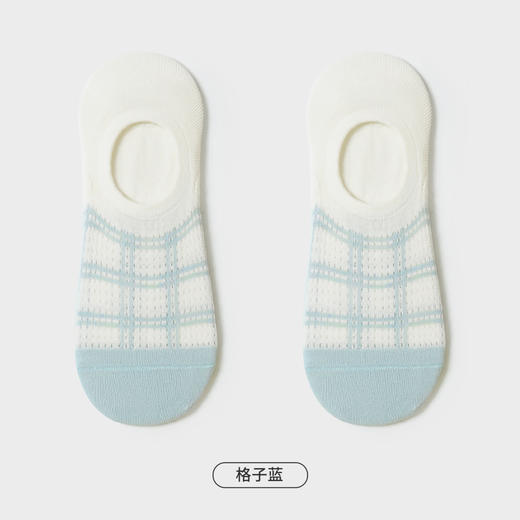 都市丽人休闲系列隐形袜女精梳棉袜子中厚隐形袜LC4DC8 商品图4