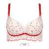 都市丽人少女三步优选少女内衣内衣女蕾丝文胸B杯适穿3/4杯薄款无钢圈三排扣BB42F4 商品缩略图12