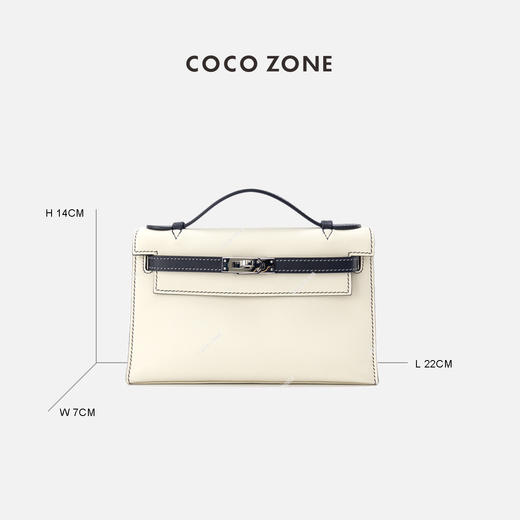 COCO ZONE2024高级感拼色通勤手提包气质百搭单肩包CC2A0370 商品图1