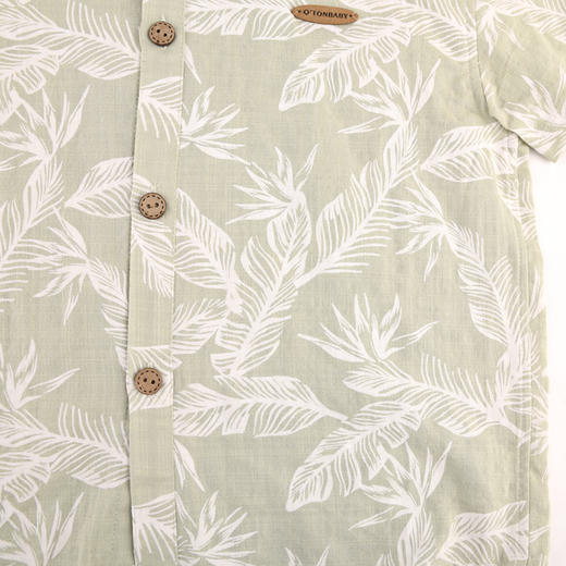 棉果果夏季新品男童短袖衬衫M212150424292 商品图3