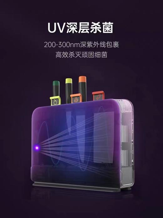 英国摩飞|砧板刀具智能机砧板紫外线抑菌厨房刀架家用小型分类菜板 型号：MR1001 （付款后三天内发货） 商品图2