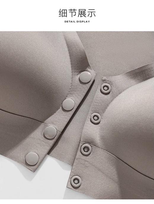 【大码】前开扣内衣中老年文胸（卡码请拍小一码， 按身高+体重选尺码，小胸平胸不拍会空杯） #W2412 商品图5