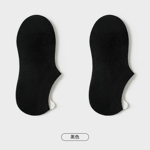 都市丽人简约系列隐形袜女高含棉袜子中厚隐形袜LC4DA1 商品图7