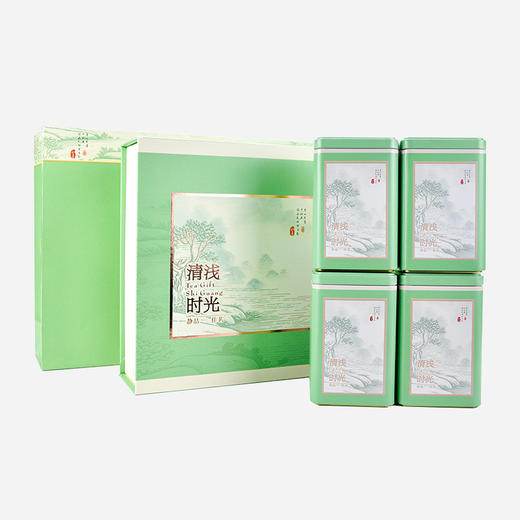 【春茶上新！佳节送“豪”礼】碧螺春礼盒200g，给你清爽甘醇，鲜爽耐泡，杯底余香，浓郁甘醇，黄绿汤色，回味绵长的品质享受。端午节礼盒 商品图0