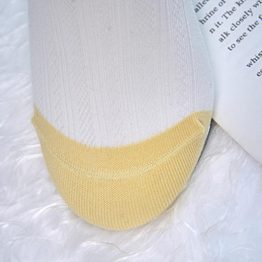 2024新款女士无骨精梳棉船袜[2412307] 商品图5