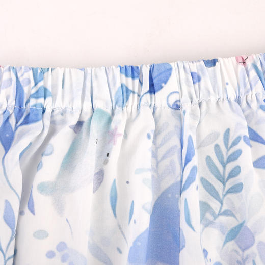 棉果果夏季新品女童爽滑梭织九分裤M222208424215 商品图3