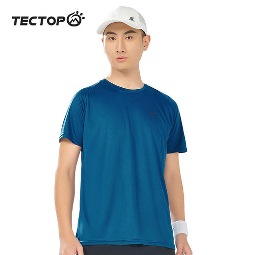 【29秒杀】探拓夏季薄款短袖户外速干T恤男休闲健身跑步透气情侣运动上衣女短袖 商品图4