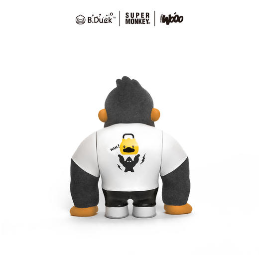 B.Duck小黄鸭 x 超级猩猩 x HIDDEN WOOO 三方联名系列 举高高 限量潮玩吊卡 商品图13