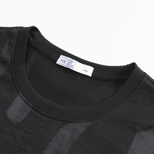 【新品上新】HX 夏季圆领短袖T恤S102423050101/02 商品图6