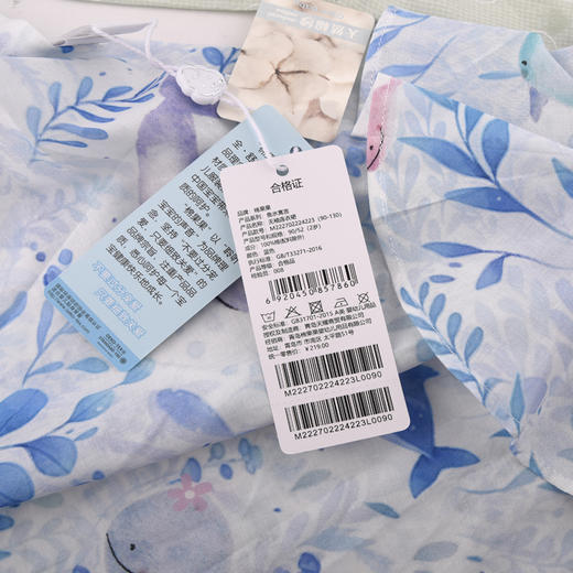 棉果果夏季新品女童纯棉无袖连衣裙M222702224223 商品图6