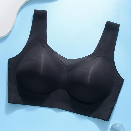 【新品福利！买1送1！】夏日超薄冰丝内衣，超舒适防滑不勒，40度无惧。丝滑贴身，美背收副乳，无痕无钢圈更舒适。透气感十足，清新薄透一触即凉，给肌肤好好的降个温！ 商品图9