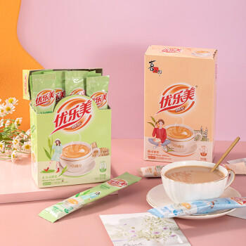 优乐美奶茶粉19gx10条袋装 低糖麦香味早餐代餐下午茶速溶冲泡品饮料 商品图2