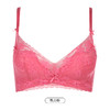 都市丽人自然舒适内衣女蕾丝文胸B杯适穿3/4杯薄款无钢圈三排扣LB42C6 商品缩略图12