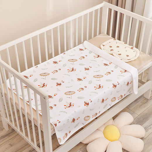 【防水透气 柔软亲肤】婴儿隔尿垫可洗纯棉a类防水透气宝宝防尿四季隔尿垫姨妈期生理垫 商品图9