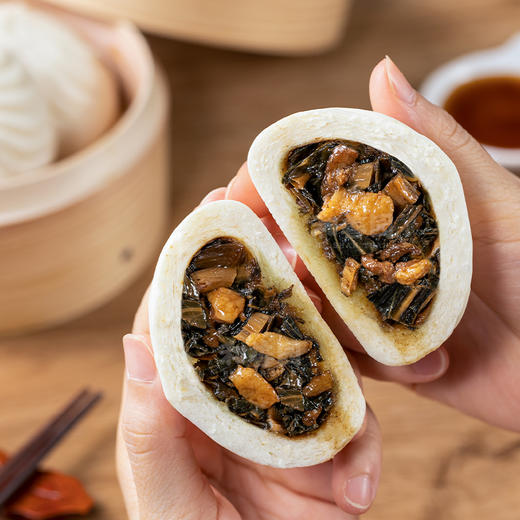 和善园梅干菜包（80g*12个/袋）*2袋 商品图3