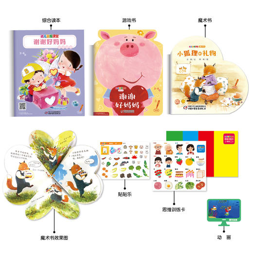 《幼儿画报课堂》2021年全辑  幼儿教育五大领域全面渗透  适读年龄3-6岁 商品图4