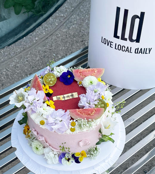 多彩芭乐 · 奶油蛋糕 （鲜花装饰随季节变换） 商品图1